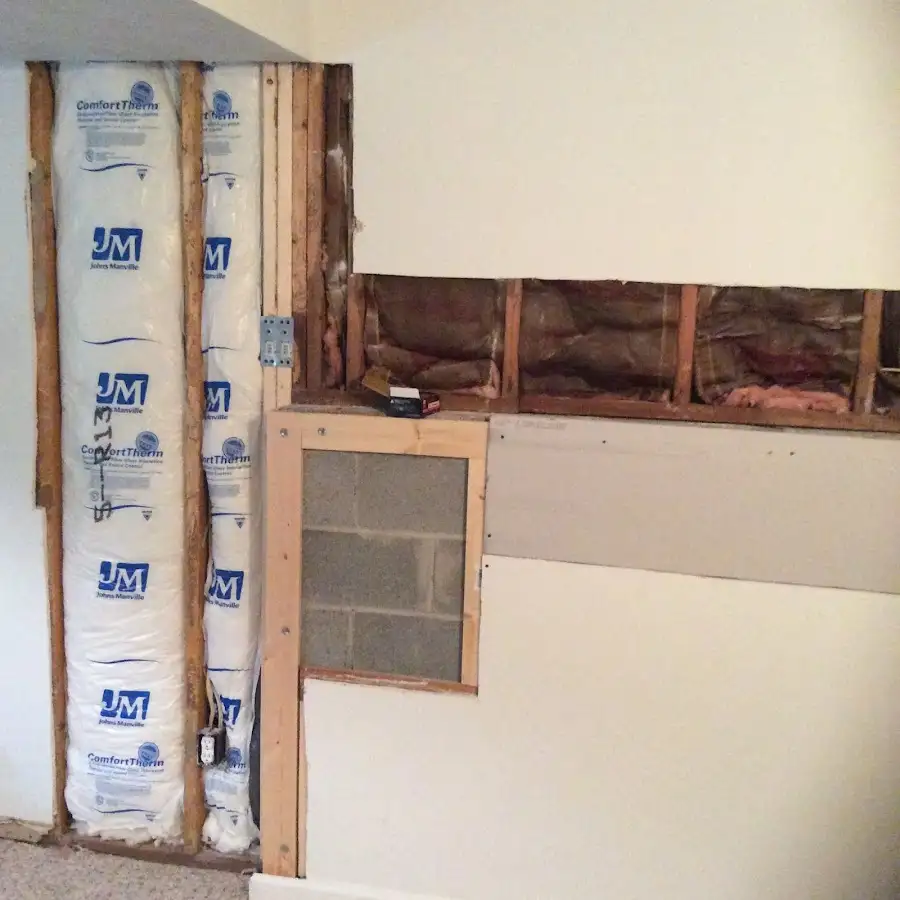 Wall insulation replacement during Odor Removal & Deodorization in Arvada